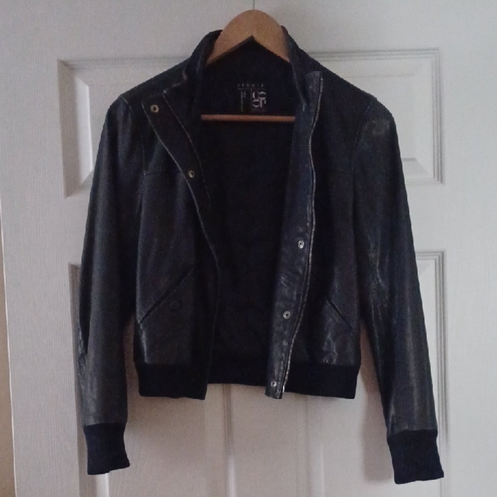 Theory  Leather Jacket